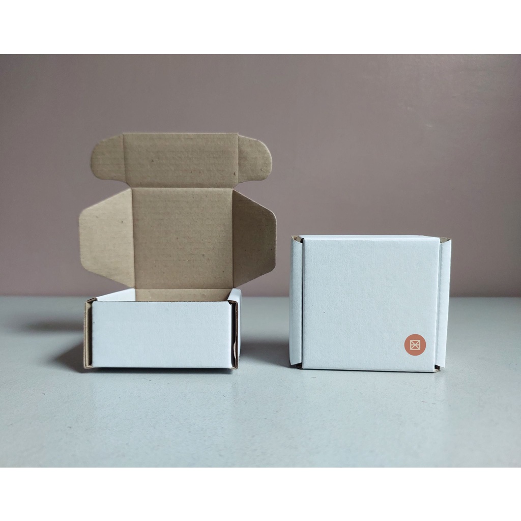 2.5x2.5x1.25 inches Corrugated box for 50g tin can | Shopee Philippines