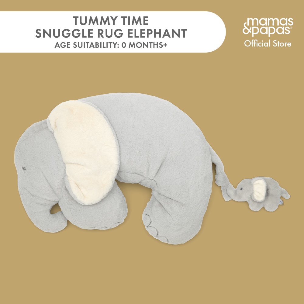 Mamas and Papas Tummy Time Snuggle Rug Elephant Shopee Philippines