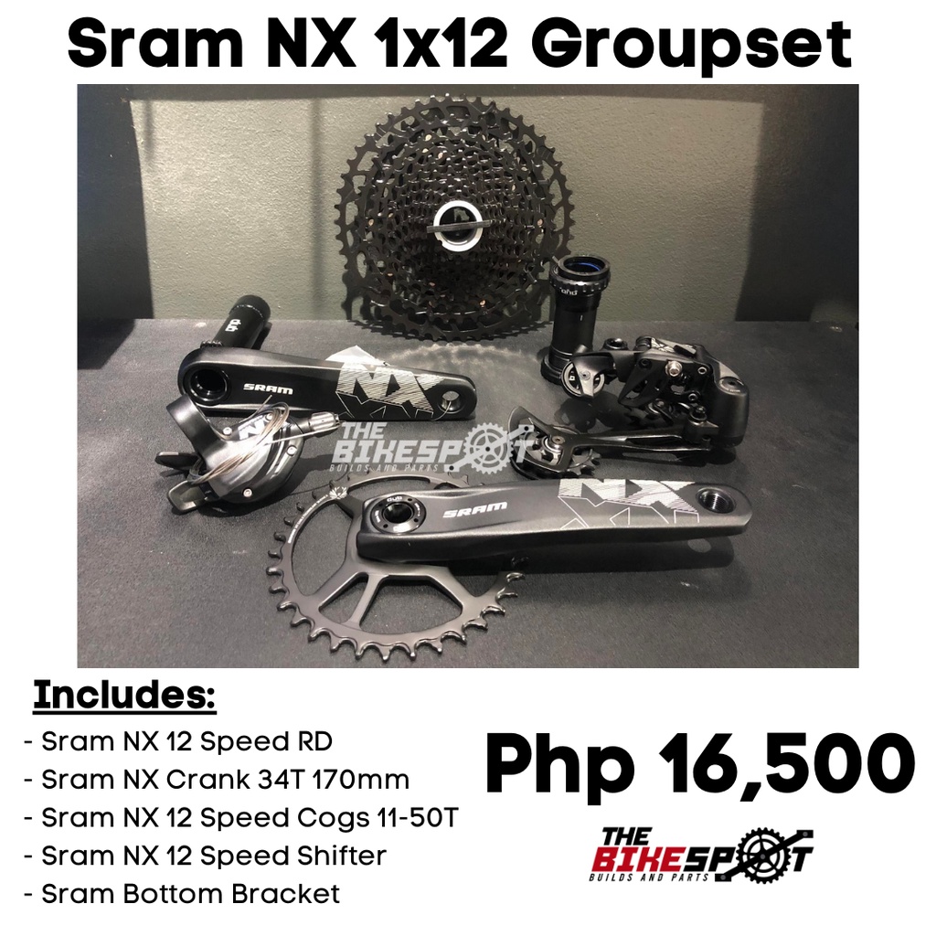 Sram nx cheap 1x12 groupset