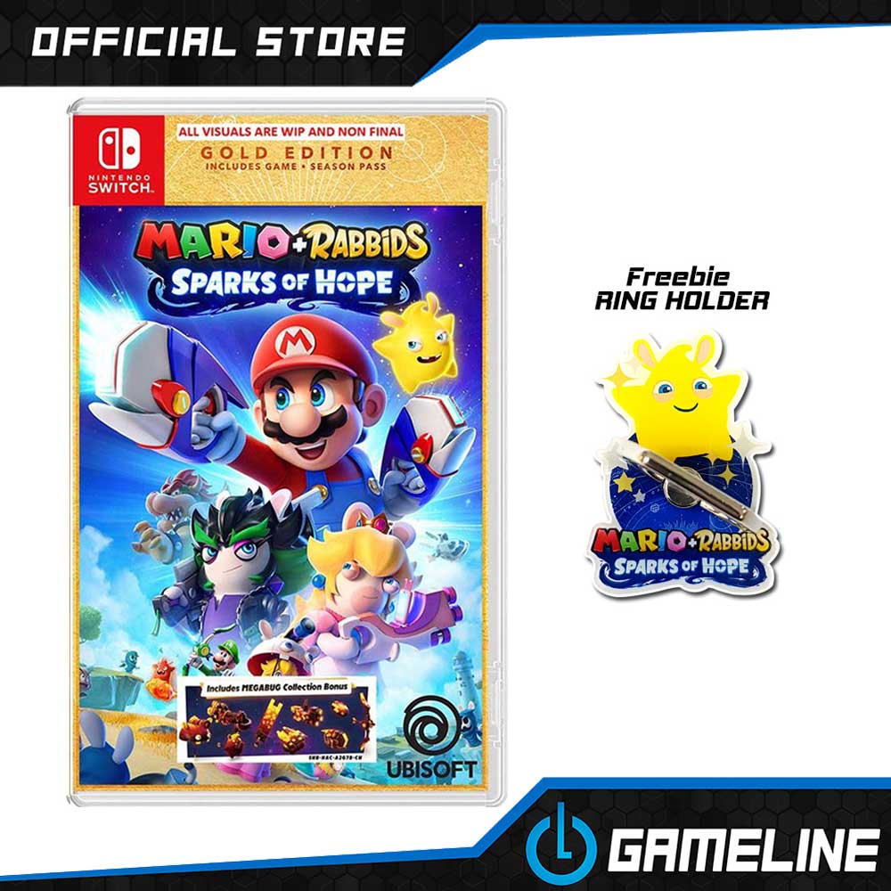 Nintendo Switch Mario + Rabbids Spark of Hope Gold Edition (ASIA ...