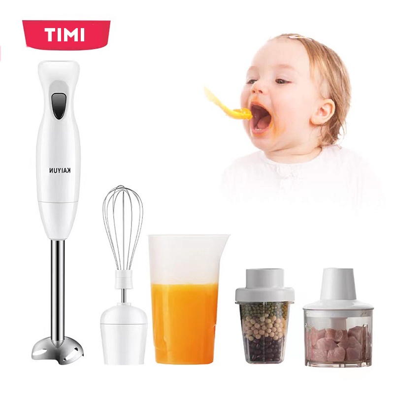 5-in-1 Immersion Hand Blender,Hand Mixer,Stick Blender with 500ml Food ...