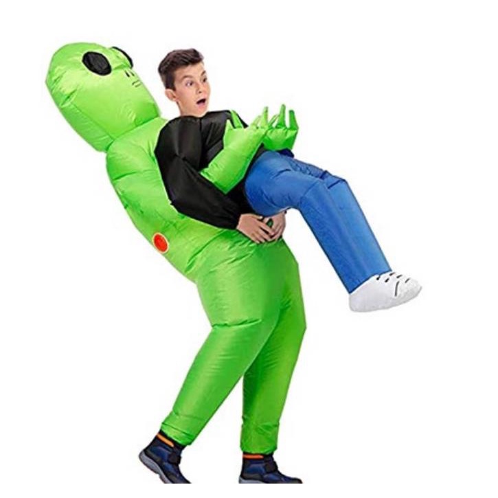 Inflatable Alien Rider Costume Halloween Costume for Adults and Kids ...