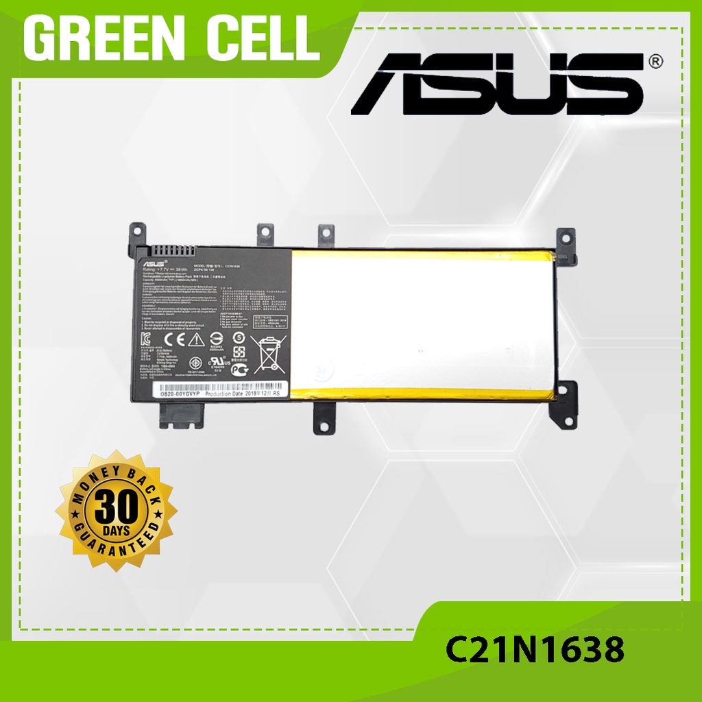 Asus Laptop Battery C21n1638 For A419 A480u F442u F442ur X442u X442ua X442uf X442uq X442ur 7366