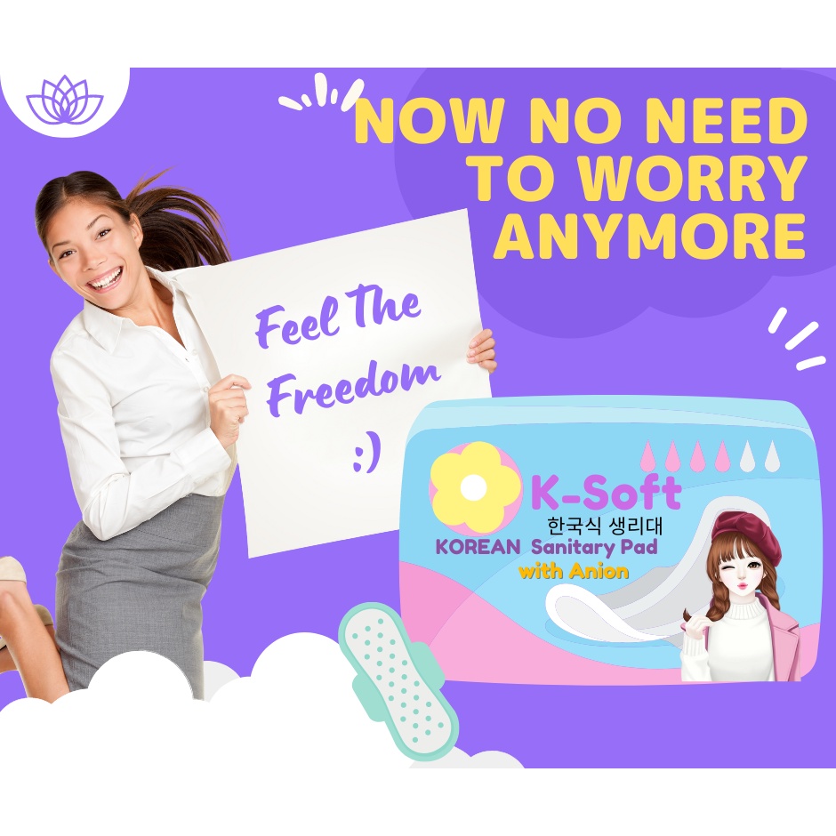 KPAD Korean Napkin with Negative Anion. Shopee Philippines