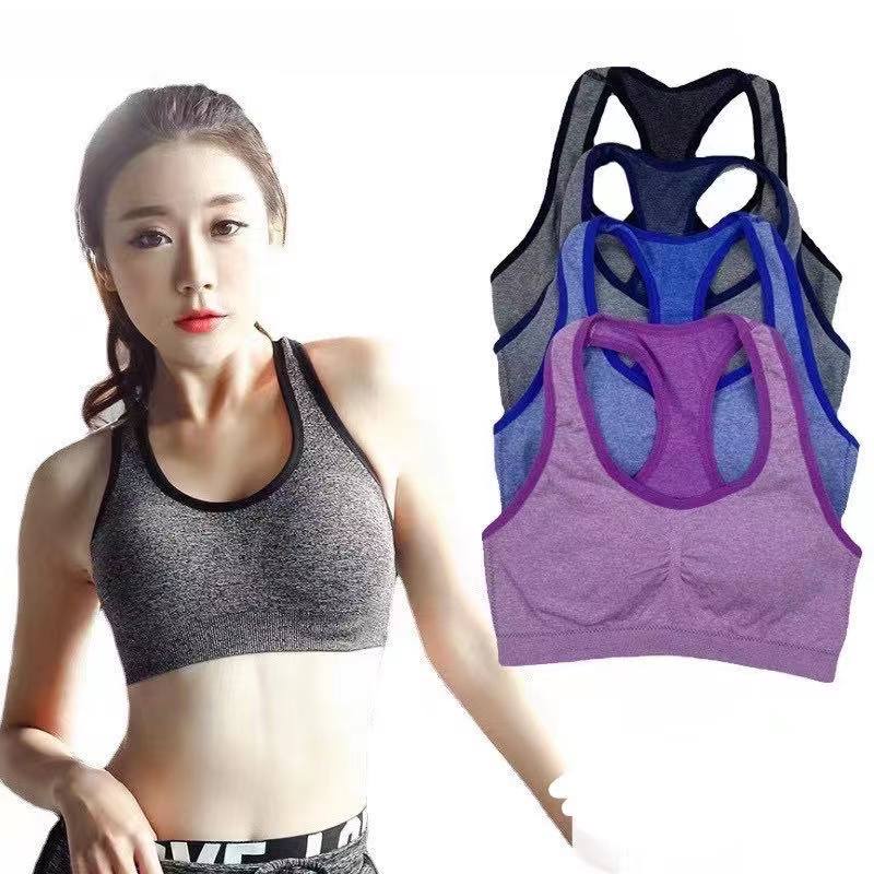 Super shopping] Sports Bra For Running High Impact Yoga Bra For Gym