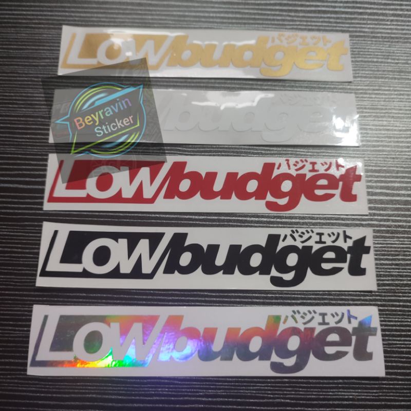 Low BUDGET CUTTING STICKER | Shopee Philippines