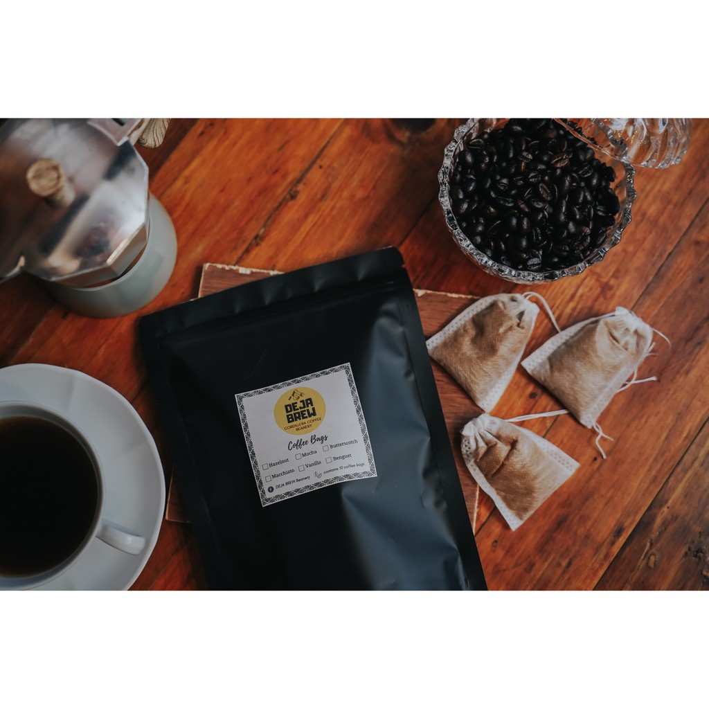 Rebranding Package (Cordillera Coffee in Drips, Tea bags and Grounds