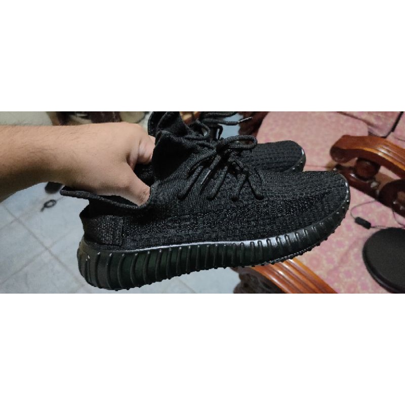 Yeezy Boost Premium Copy Triple Black Shopee Philippines