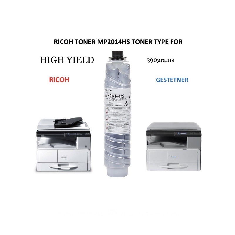 RICOH TONER MP2014 Toner for RICOH/GESTETNER | Shopee Philippines