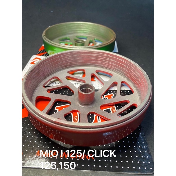 DHL RACING CLUTCH BELL W/ GROOVE FOR MIO I 125/CLICK 125/150 Shopee