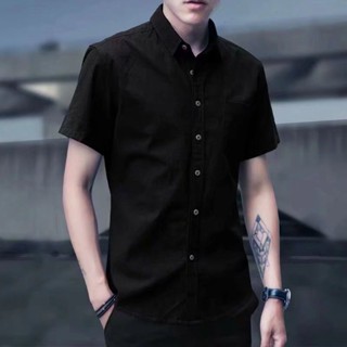 Black polo shop shirt sleeve