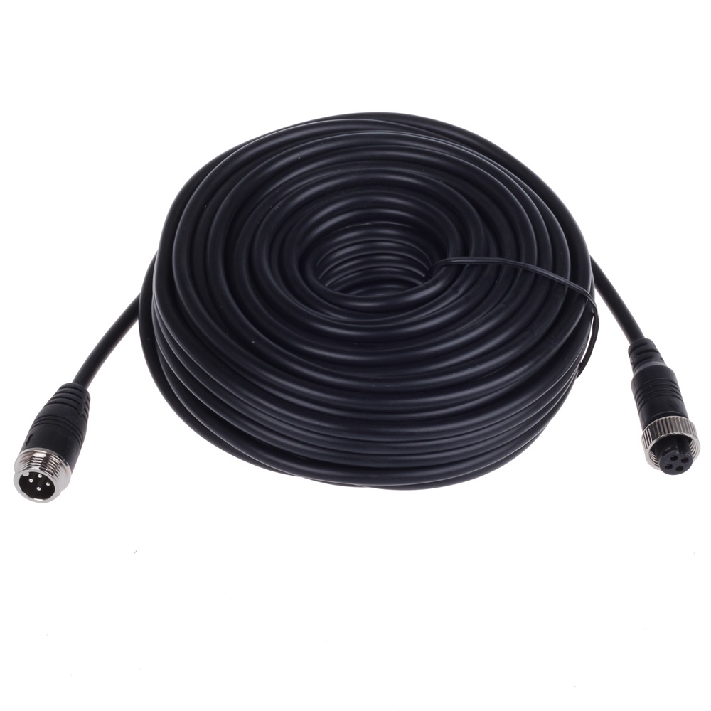 4Pin Connector Plug Video and Power Shield AV Cable Waterproof Shock ...