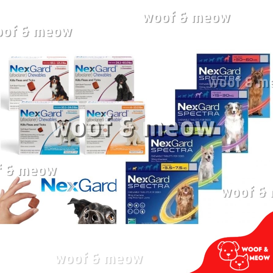Nexgard Spectra 1 Tablet and Nexgard afloxaner ygo Shopee Philippines