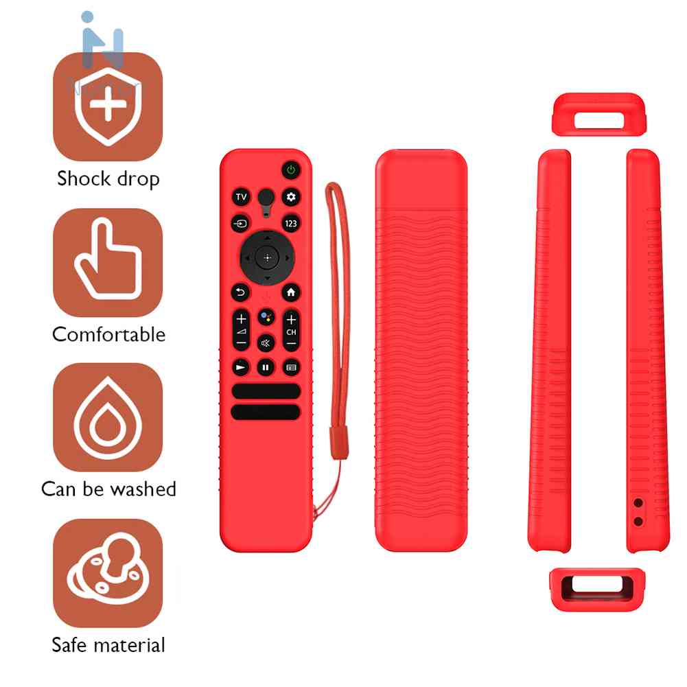 Silicone TV Voice Remote Control Cover for Sony RMF-TX800U TX900U ...