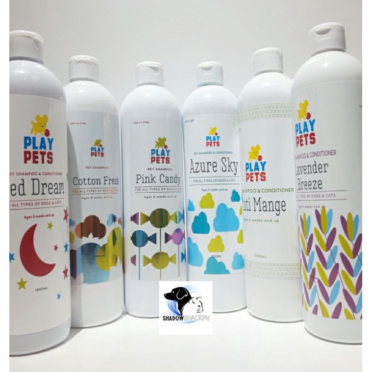 Play Pets Shampoo and Conditioner 1000ML Shopee Philippines
