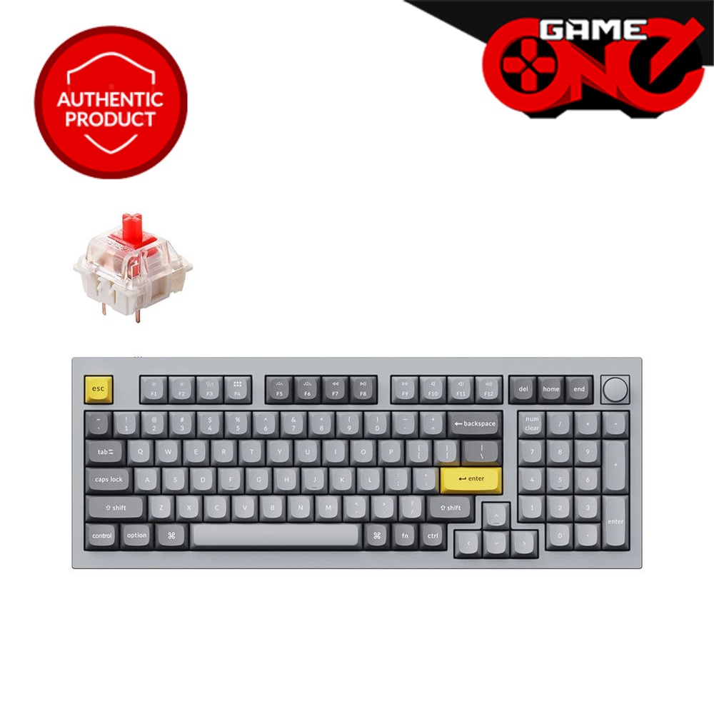 Keychron Q5 QMK 100 Keys Fully Assembled Knob Custom Mechanical ...