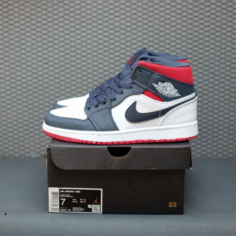 air jordan 1 mid se olympic