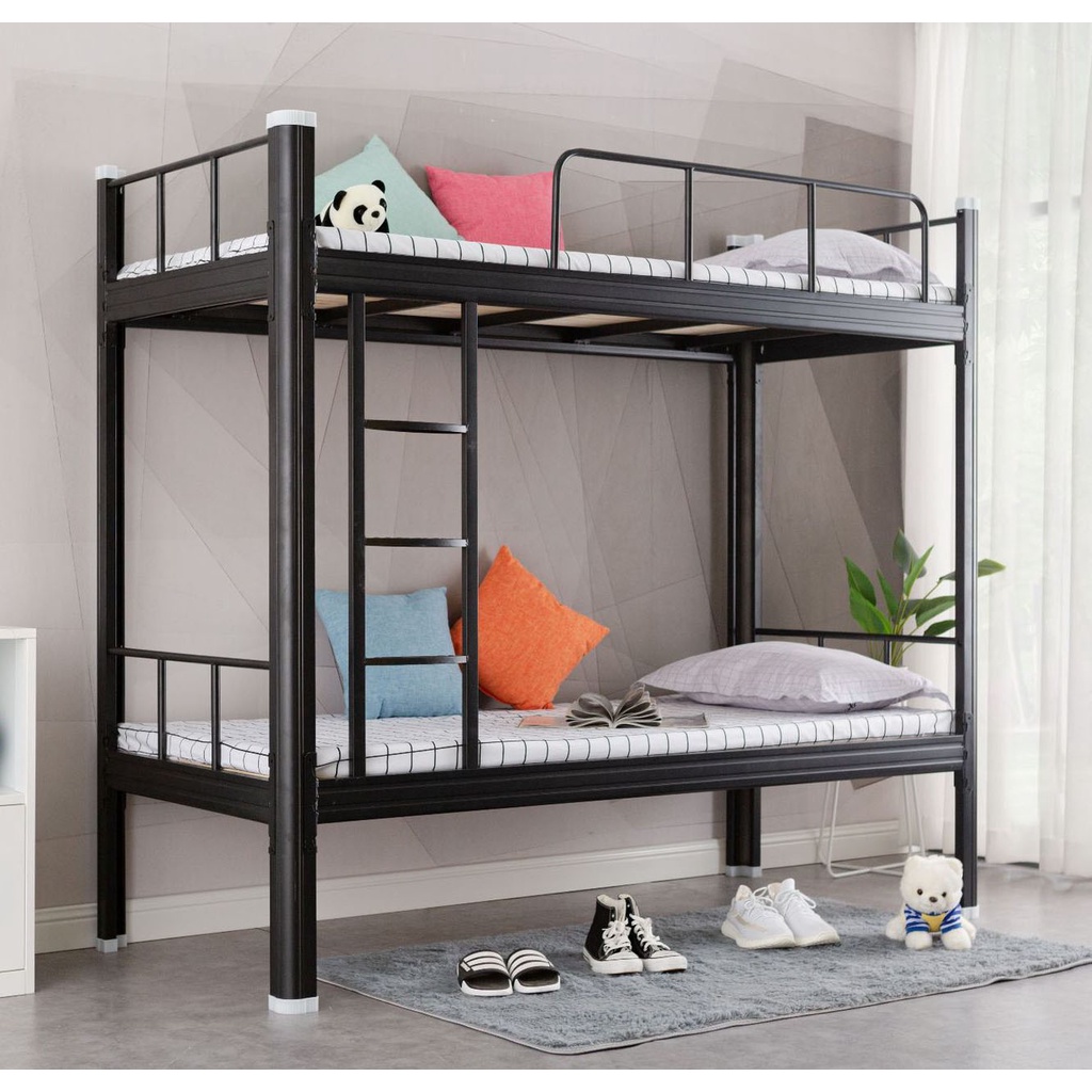 bed frame Student dormitory iron frame bunk bed apartment rental room