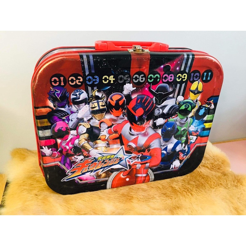 POWER RANGERS Merchandise Collectible Storage Lunch Box Metal Shopee