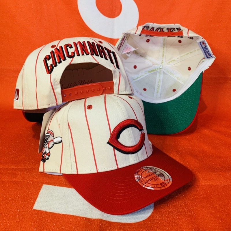 SNAPBACK VINTAGE CAP CINCINNATI BHEADS PIN STRIPE