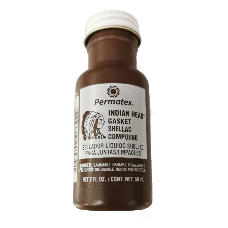 P207-008 PERMATEX INDIAN HEAD GASKET SHELLAC COMPOUND 20359 - 59ML ...