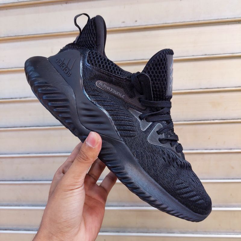 Adidas alphabounce beyond full sales black