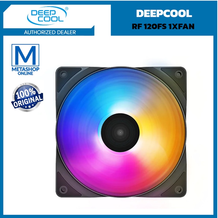 Deepcool Fan Casing RF 120FS (1XFan) Fixed RGB LED PC Fan Case 12 CM ...