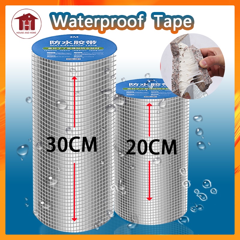 30cm/20cm Aluminum Foil Butyl Tape Waterproof Tape for roof leaks