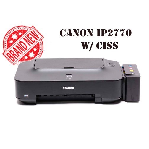 Canon IP2770 with CISS | Shopee Philippines