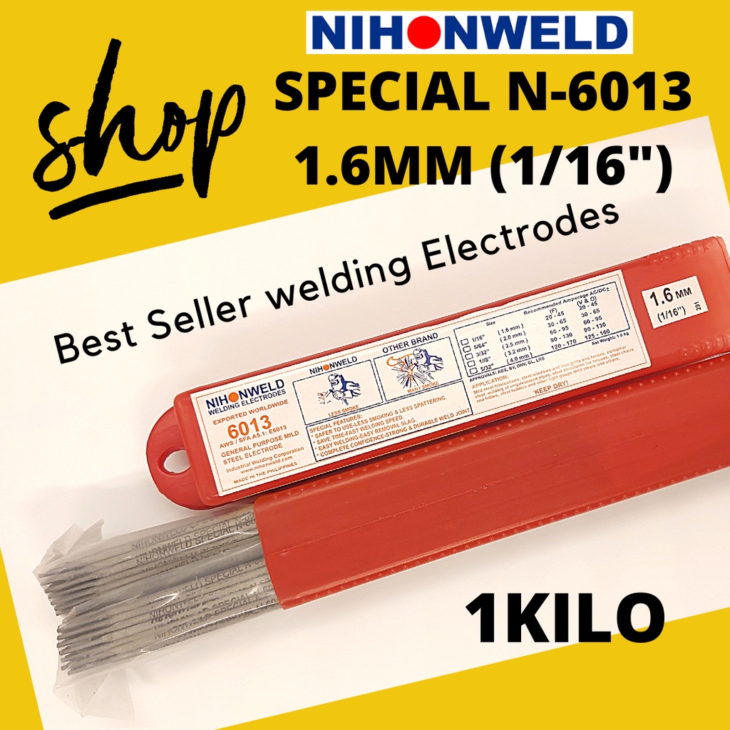 nihon-welding-rod-nihonweld-welding-rod-special-n-6013-1-6mm-per-kilo
