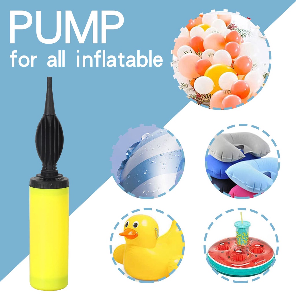 Balloon Pump Air Inflator Hand Push Portable Balloon Pump For Balloons ...