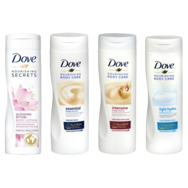 DOVE Dove Nourishing Body Lotion 400mL Intensive Glowing Light Hydro