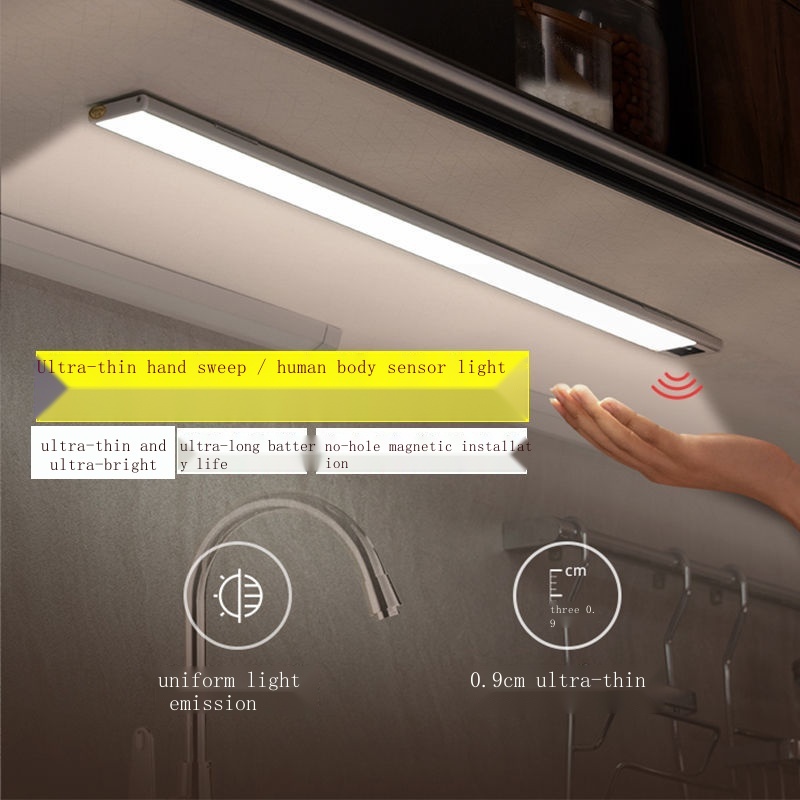 Induction lamp Wiring-free induction lamp ultra-thin light-emitting ...