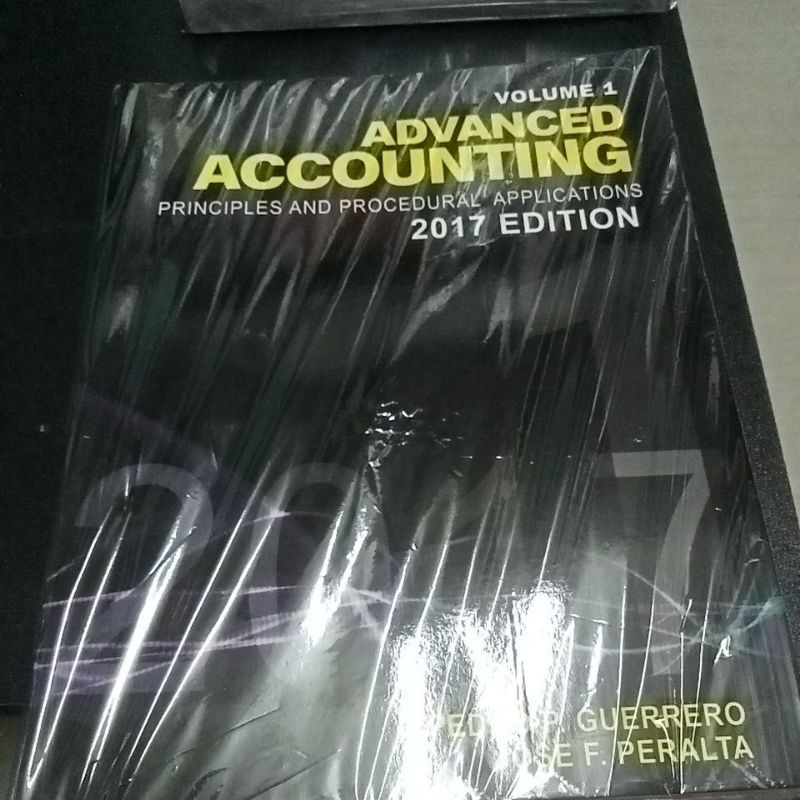 Advanced Accounting Vol 1(2017edition) | Shopee Philippines