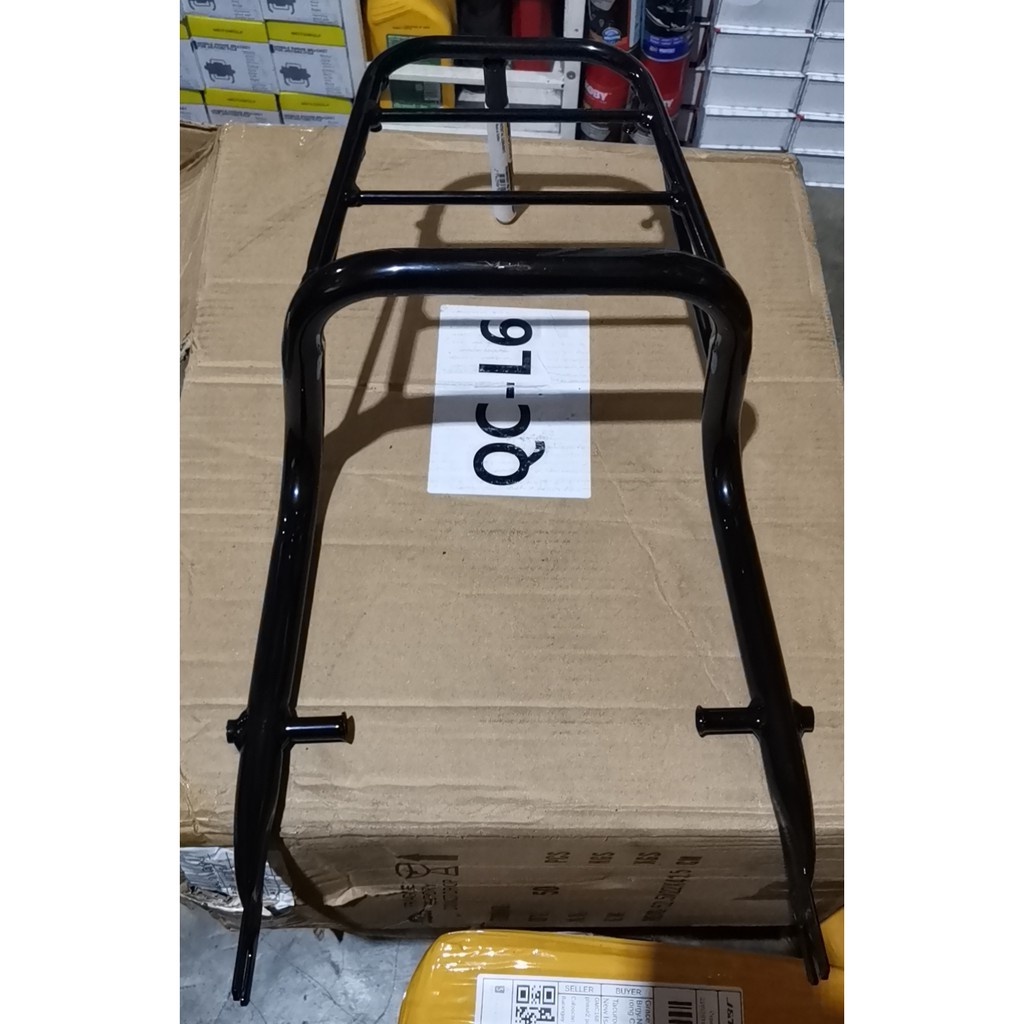 { COD } Tmx Rear Bracket Carrier Bracket Heavy Duty 125/155 (Black