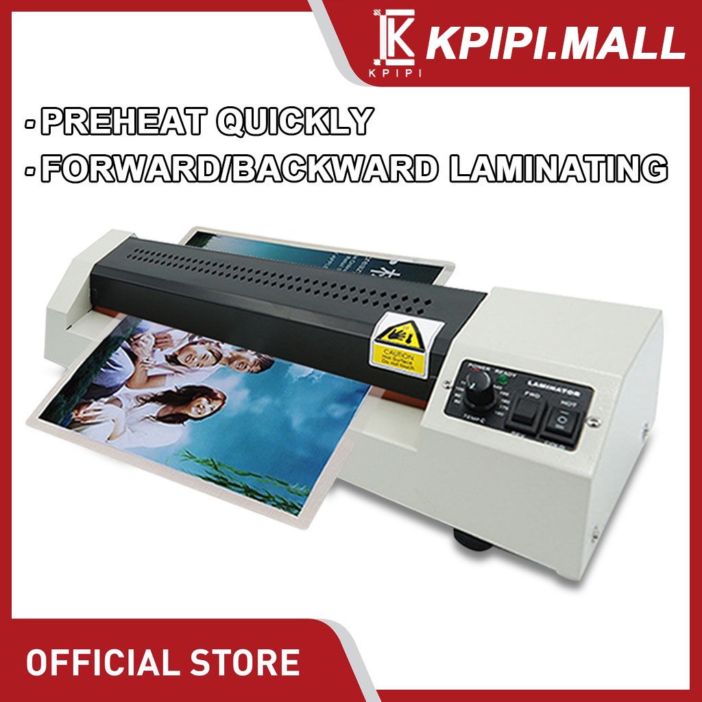 Laminating Machine A3/A4 (Hot/Cold/Reverse) Heavy Duty Laminator ...