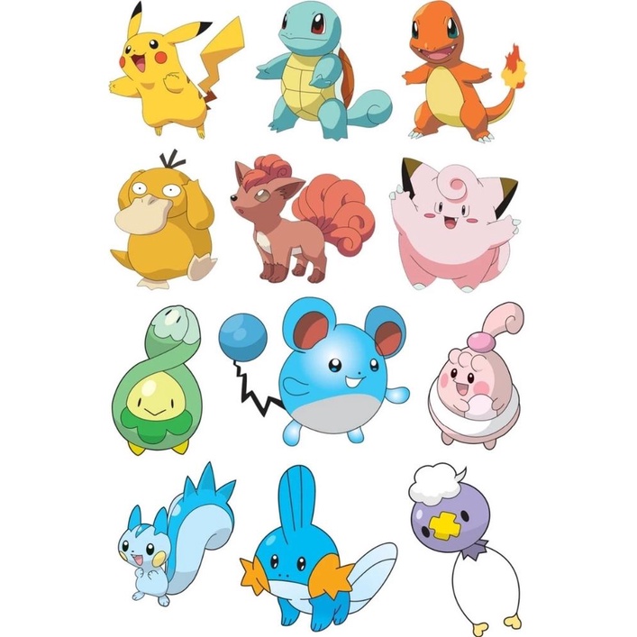 Pokemon Anime Poster A4 Size | Shopee Philippines