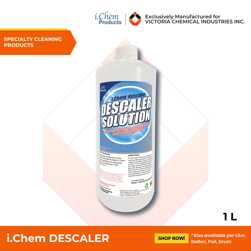 7J27 DESCALER 1 LITER (LIMESCALE REMOVER, STAIN MINERALS AND SCALE