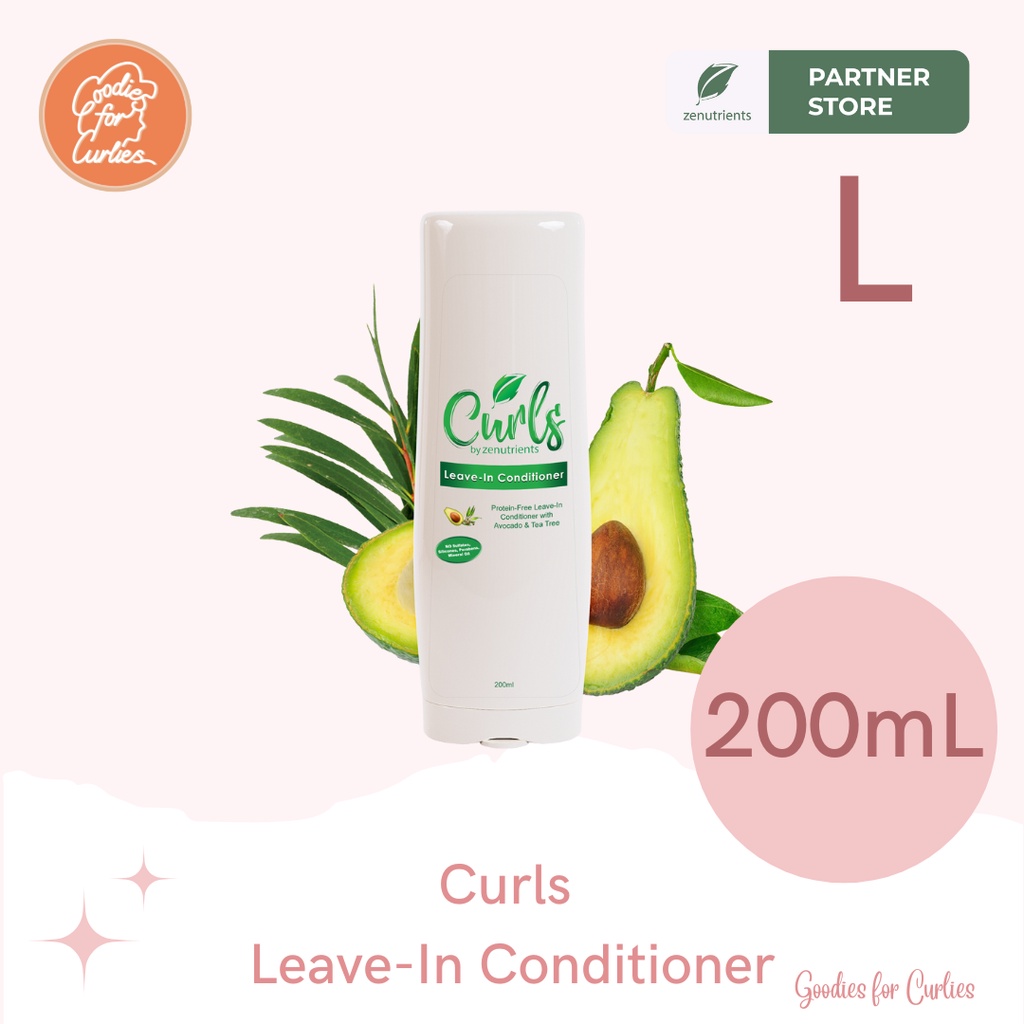 Curls By Zenutrients Leave In Conditioner 200ml ZEN16 Shopee Philippines