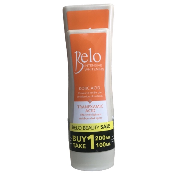 Buy 1 Take 1 Belo intensive whitening body lotion SPF 30 ( buy 1 200ml