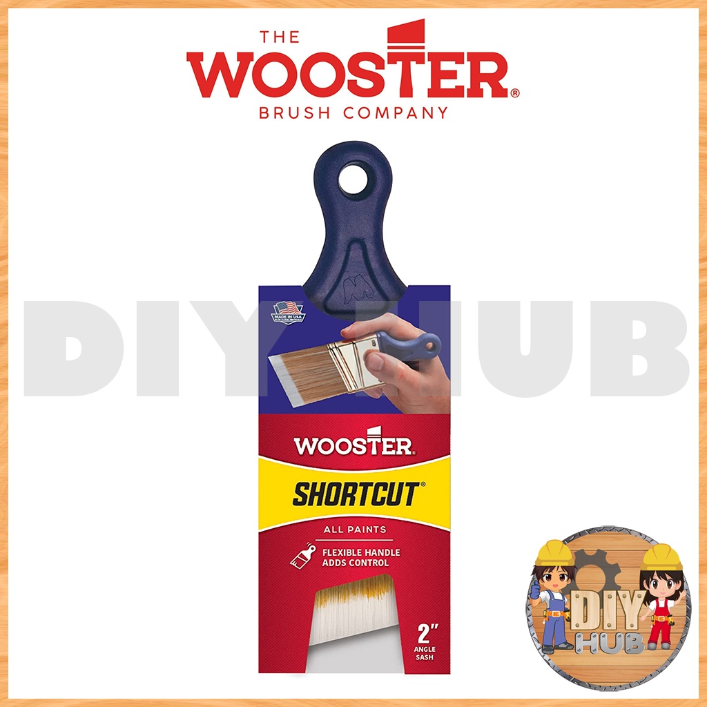 WOOSTER Shortcut Angle Paint Brush 2" Shopee Philippines