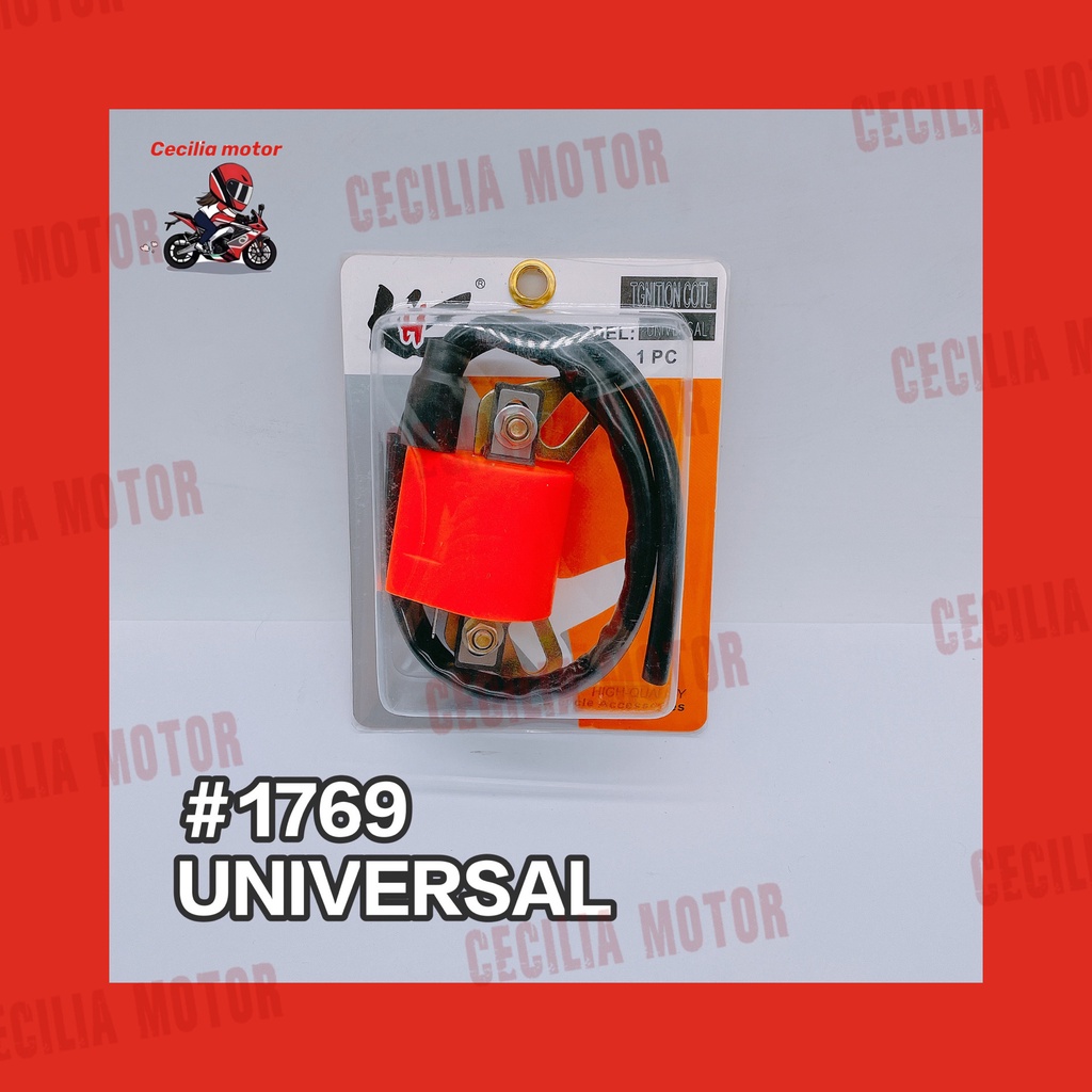 MOTORCYCLE IGNITION COIL UNIVERSAL SUZUKI DIO GY6 XRM110 XRM125/WAVE