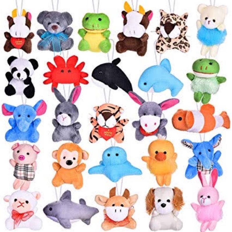 Mini Stuffed Toy (random assorted design) 6in1 | Shopee Philippines