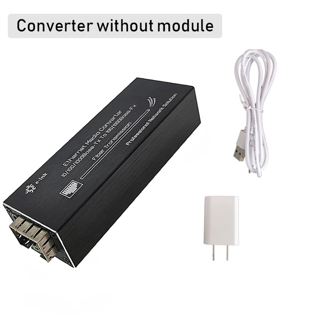 Micro Mini Gigabit SFP Media Converter IP Ethernet Fiber Converter SFP ...