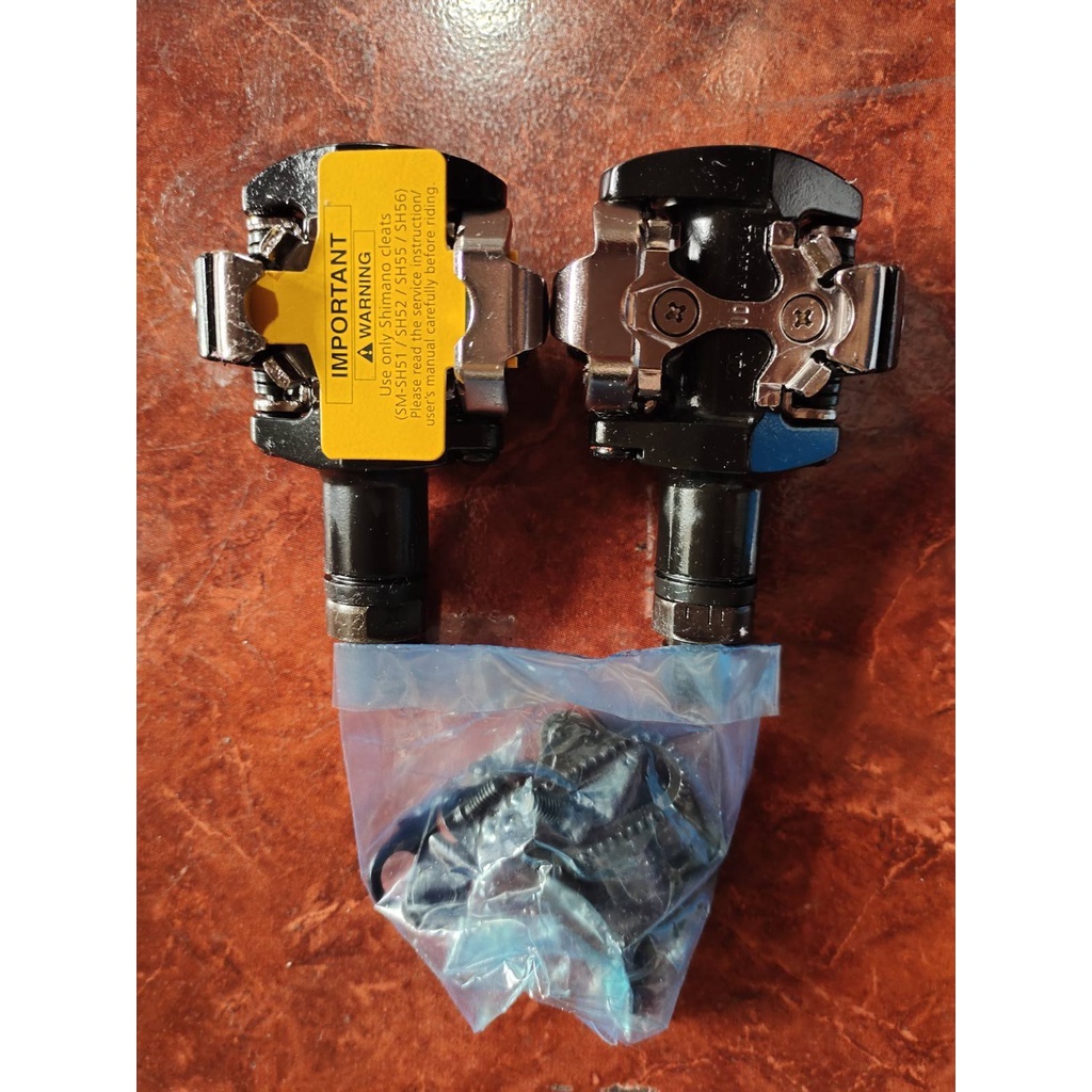 cleats pedal m505