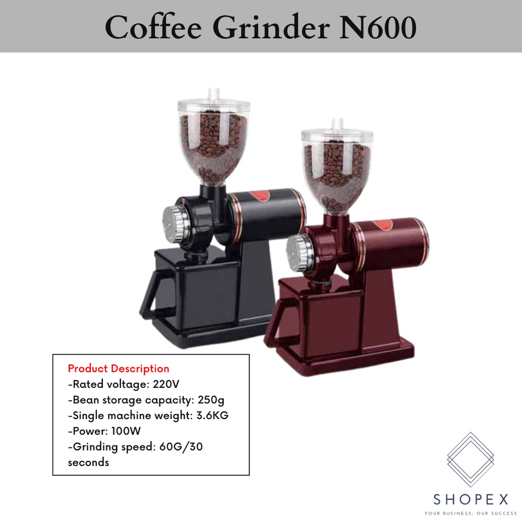 Electric Coffee Grinder N600 / Coffee Bean Grinder / Coffee Grinder