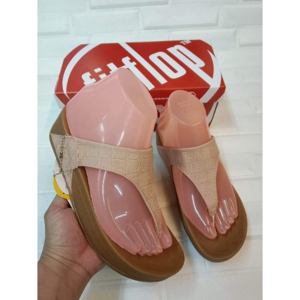 fashion fitflops new leather for women add 1 size | Shopee Philippines