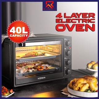 Electric Oven Household Oven Separate Heating From Top To Bottom Precise  Temperature Control 32L Multi-layer Baking Position K12