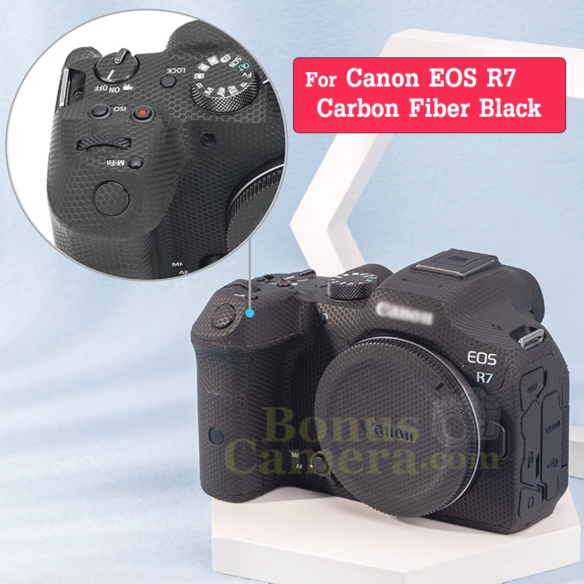 Canon Camera Body Protector EOS R7 (Matrix-Black) 3M Anti-Scratch ...
