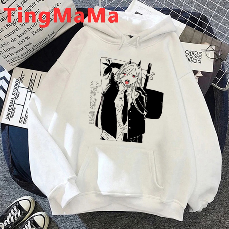 Pull à Capuche Chainsaw Man Pochita - Sweat à Zip, Style Streetwear - Matière Polyester Doux, Manches Longues - 6